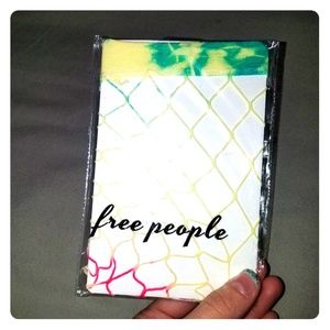 Free People Tie-Dye Ankle Fishnet Socks